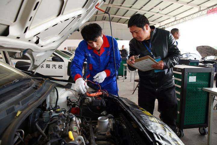 舟山群島新區考汽車維修工證有多難